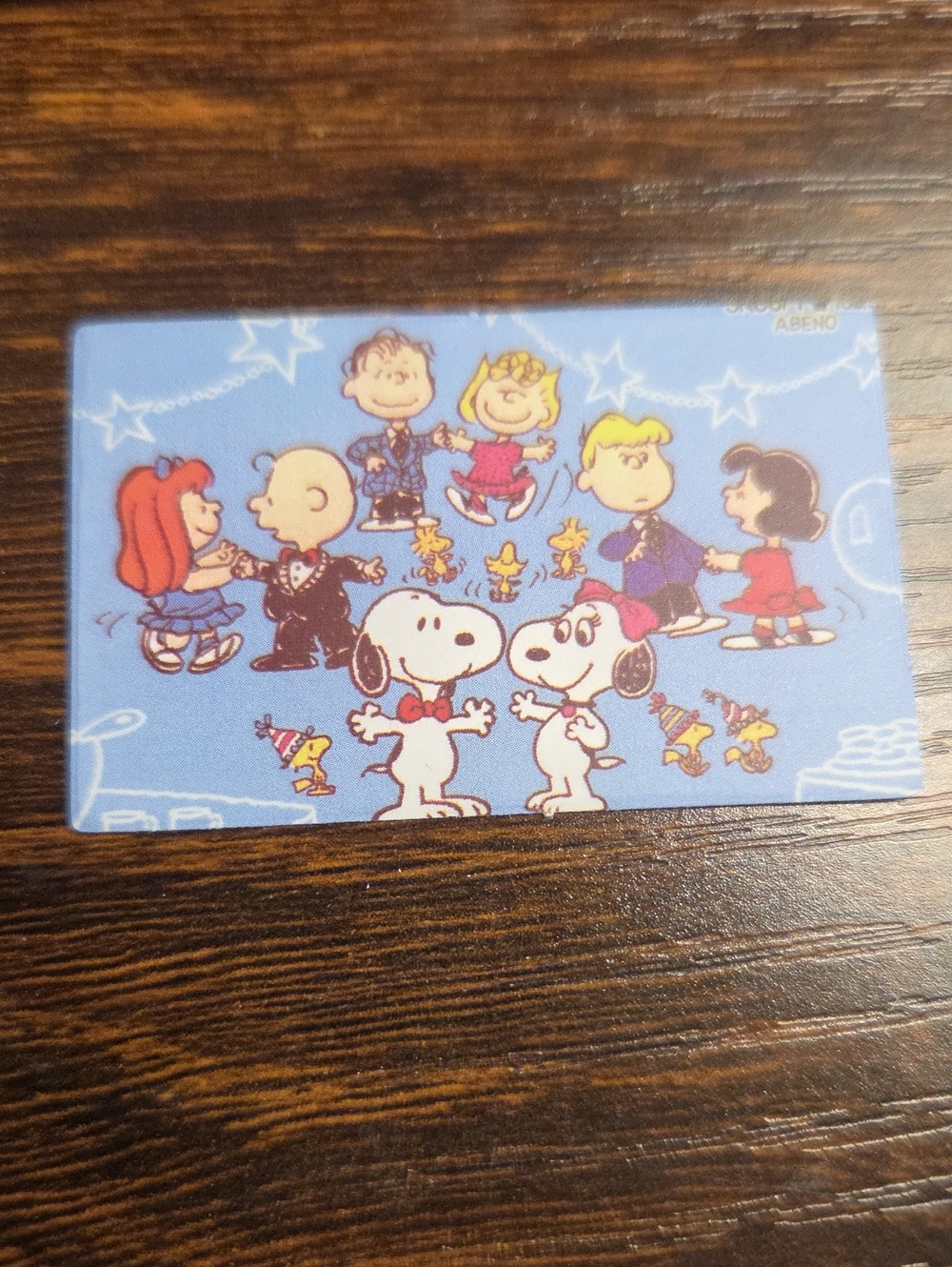 Blue Peanuts Snoopy & Friends Sticker Sheet - Kids Toys